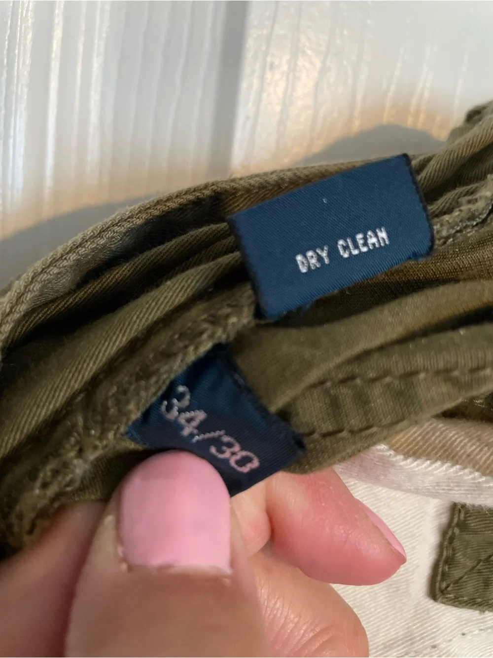 Vintage Polo by Ralph Lauren Men's 34/30 Olive Cargo Pants - Utility Style